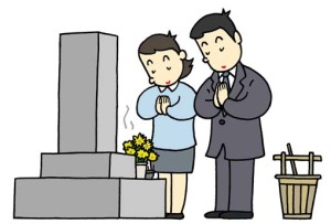 お墓参り